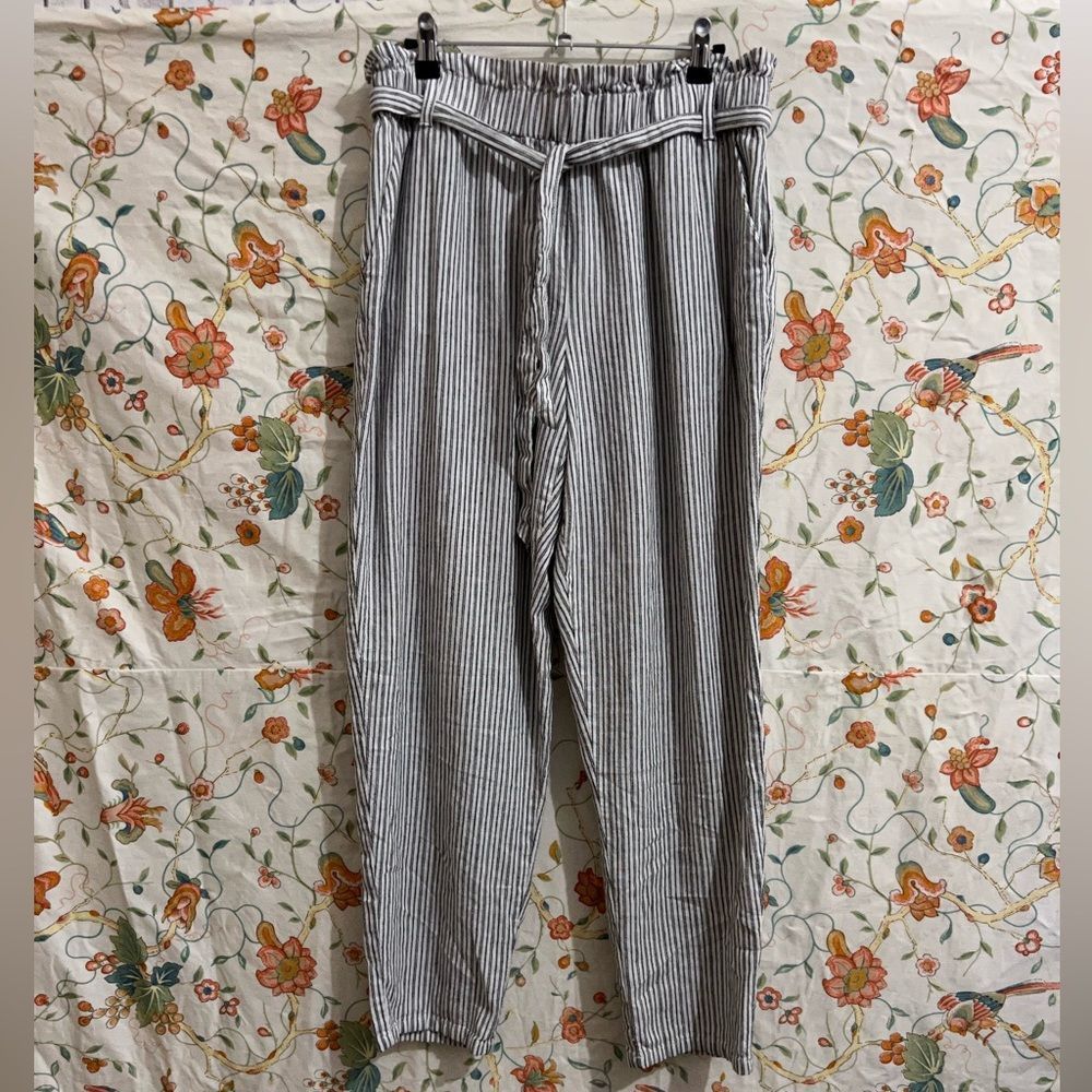 Maurices Striped Linen Pant